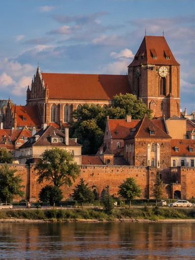 Illustrative medieval Toruń